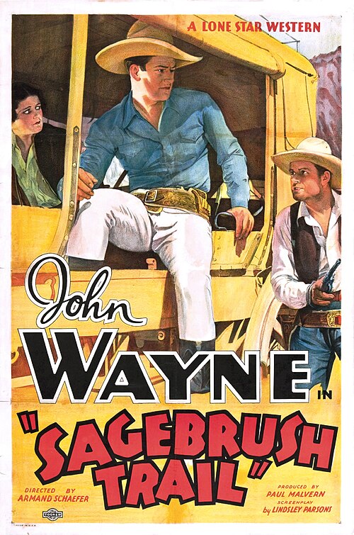 Poster for Sagebrush Trail (1933)